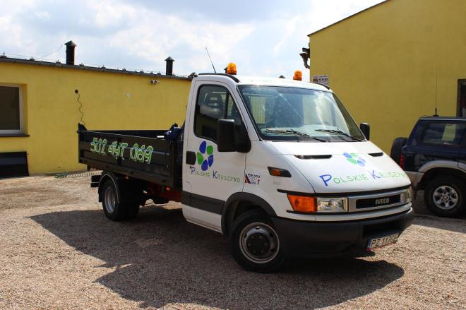 IVECO na placu w Kostrzynie